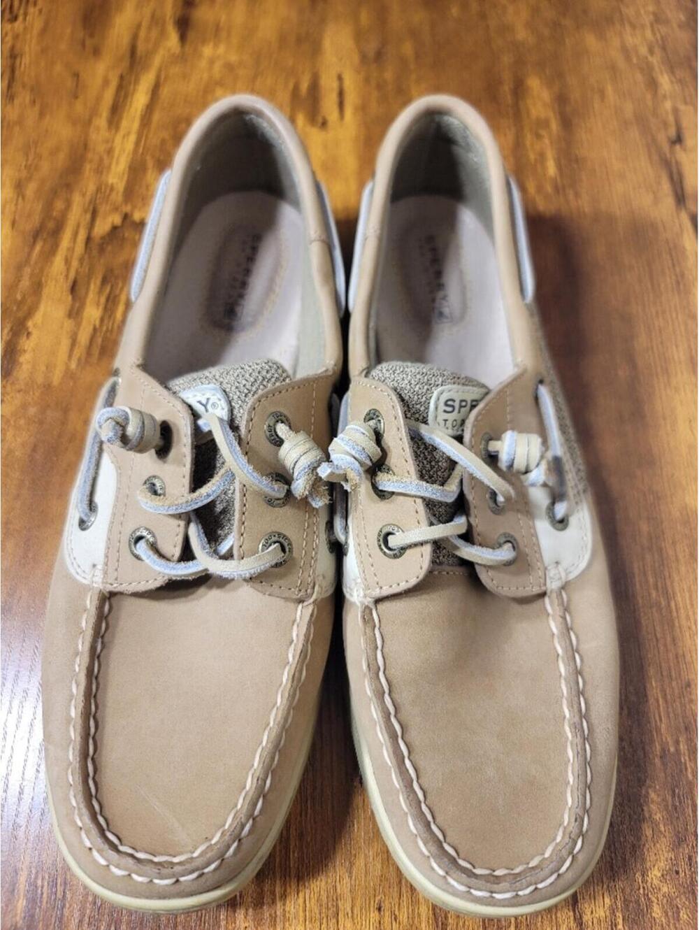 Sperry Women’s Songfish Boat Shoe Coastal Sz 8.5 Leather